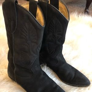 Vintage Nordstrom Suede Cowgirl Boots